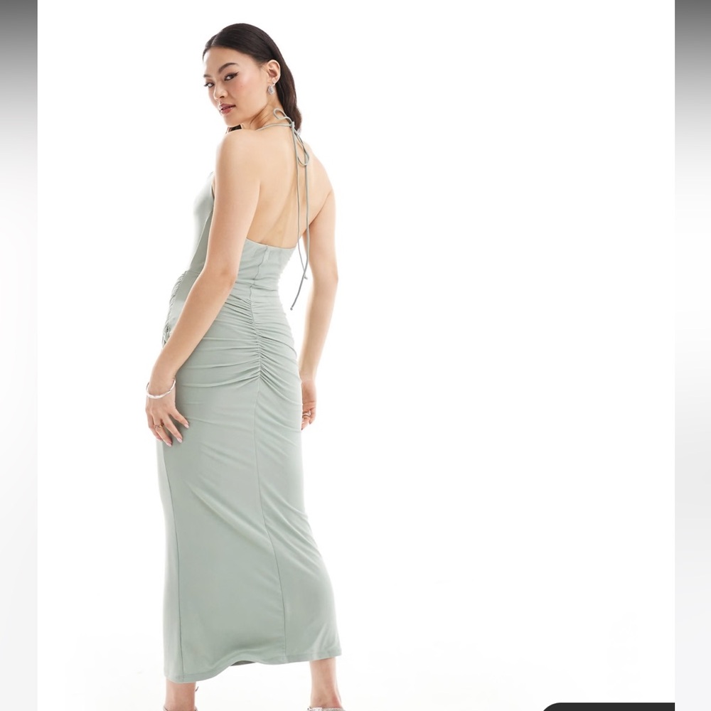 ASOS Mesh Maxi Dress - Picture 2 of 3
